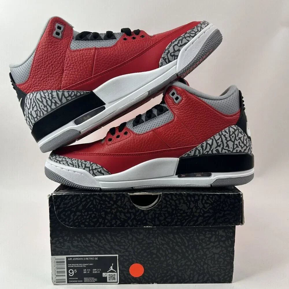 Nike Shoes Air Jordan 3 Retro SE “Unite/Fire Red” 2024